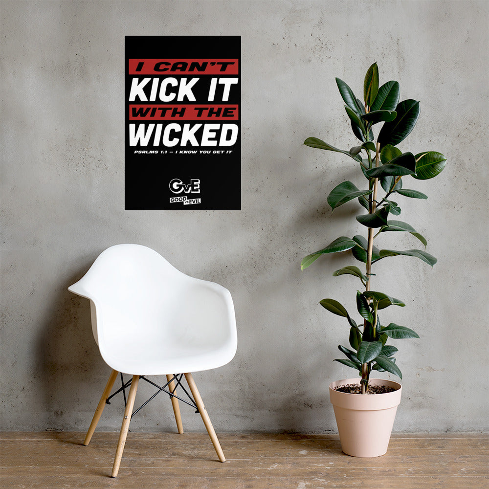 "Can't Kick It" Poster