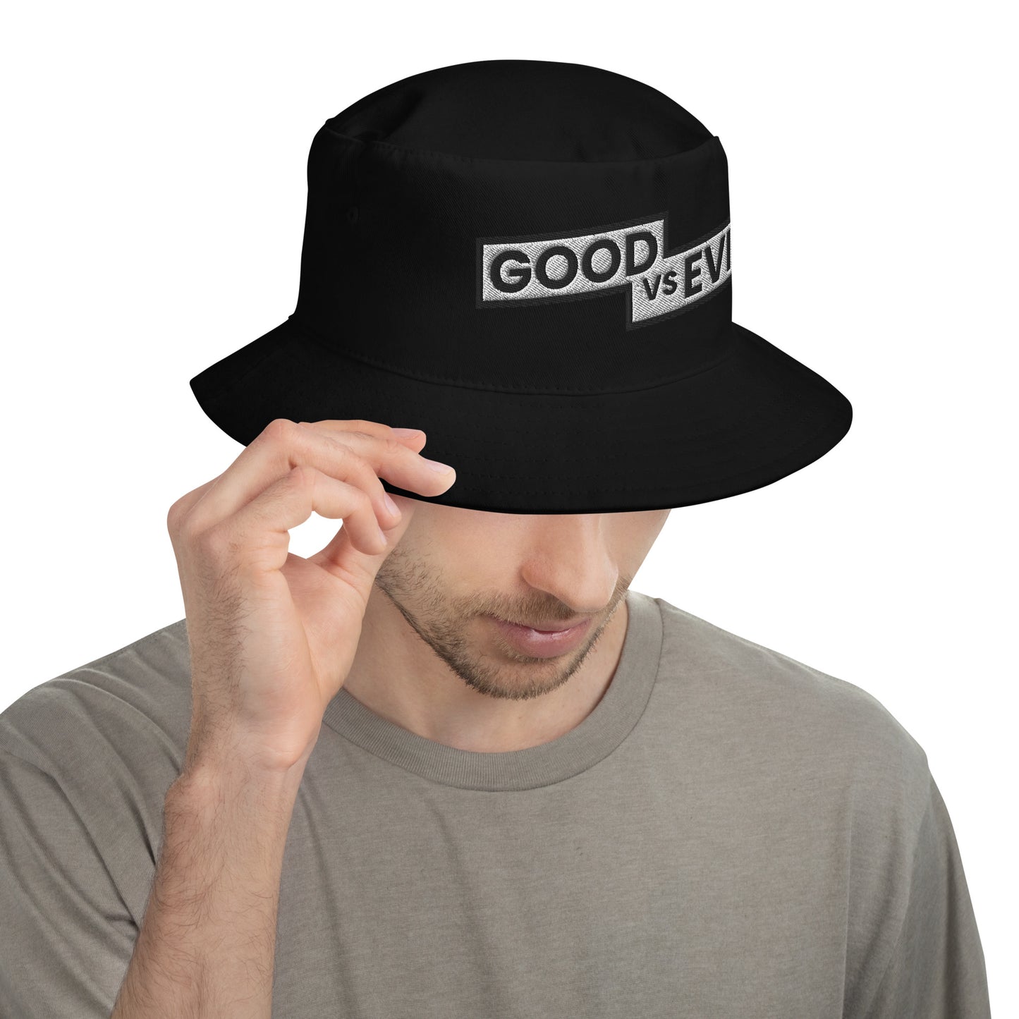 "Good vs Evil" Bucket Hat