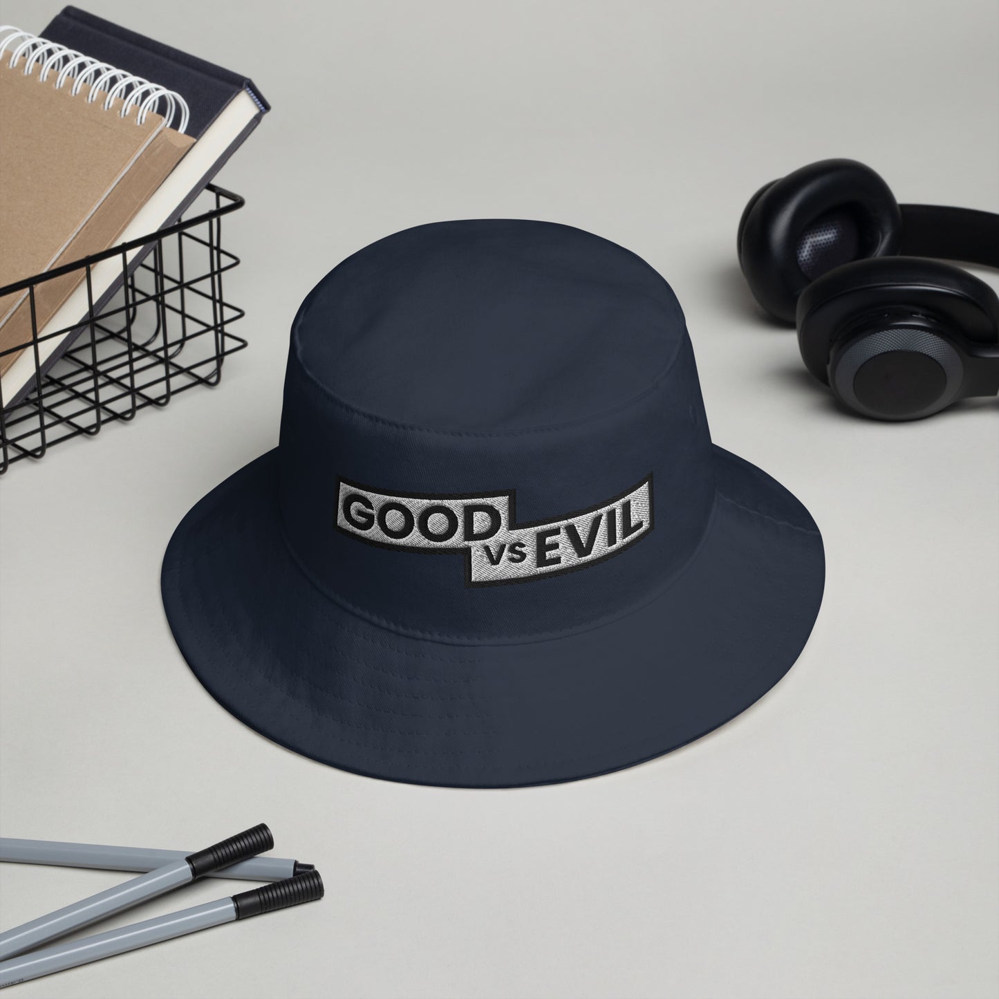 "Good vs Evil" Bucket Hat