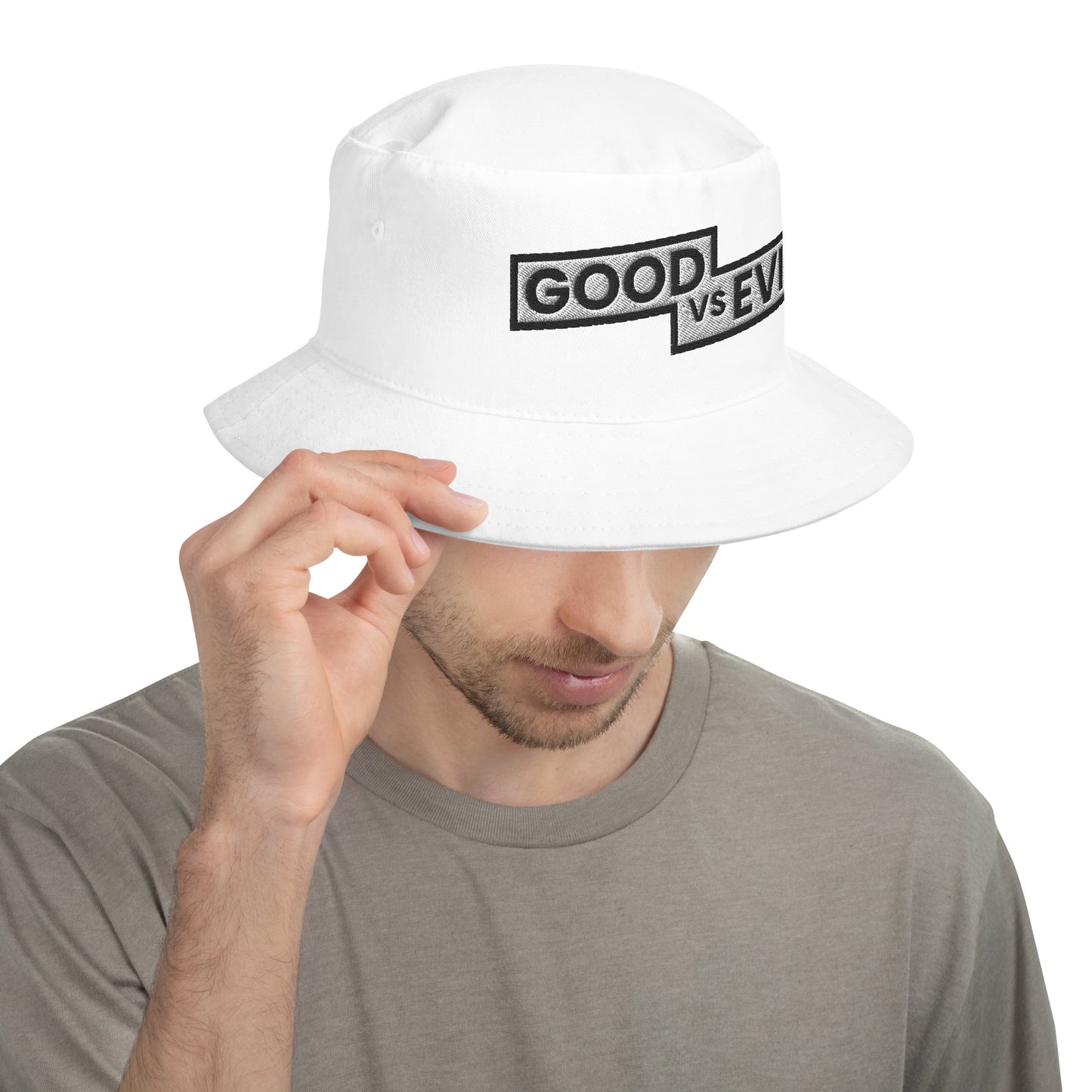 "Good vs Evil" Bucket Hat