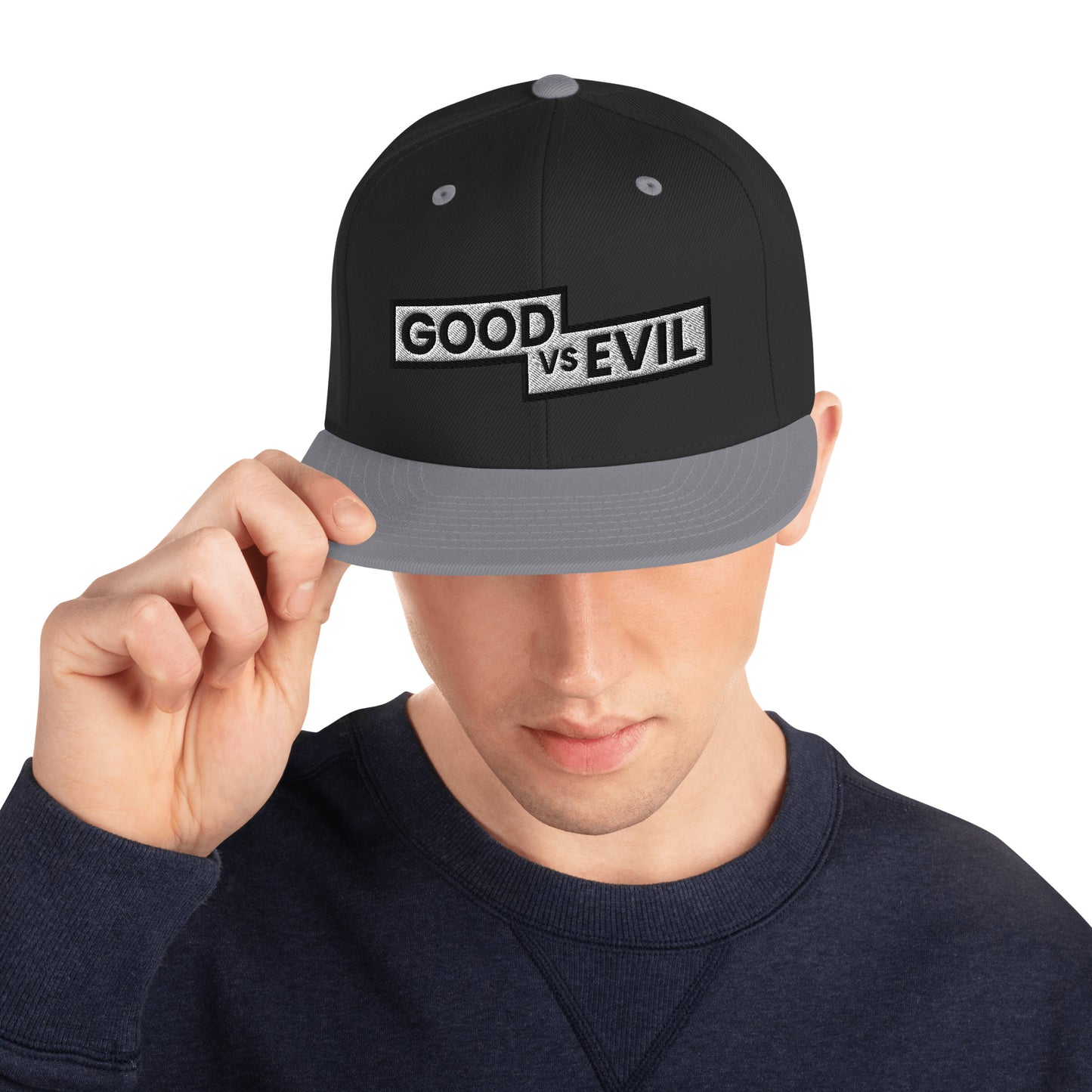 "Good vs Evil" Snapback Hat