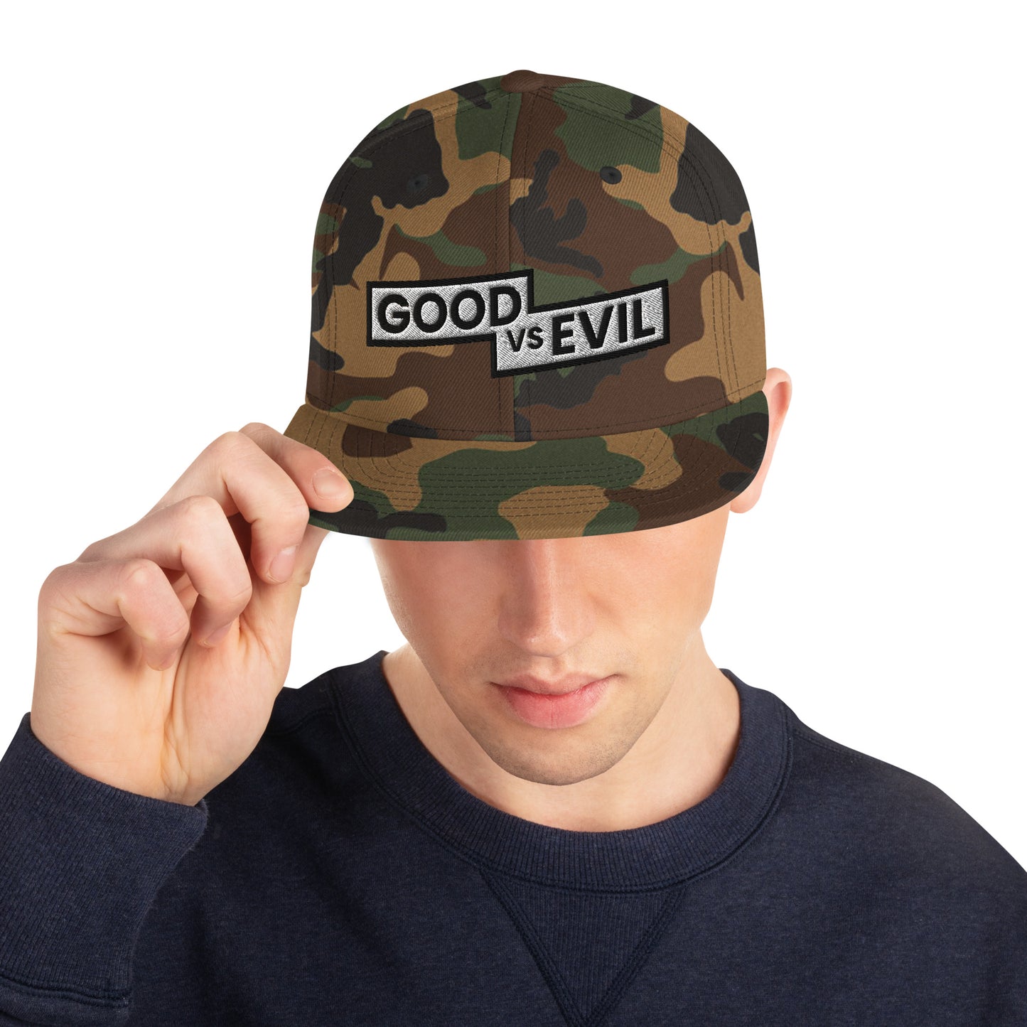 "Good vs Evil" Snapback Hat