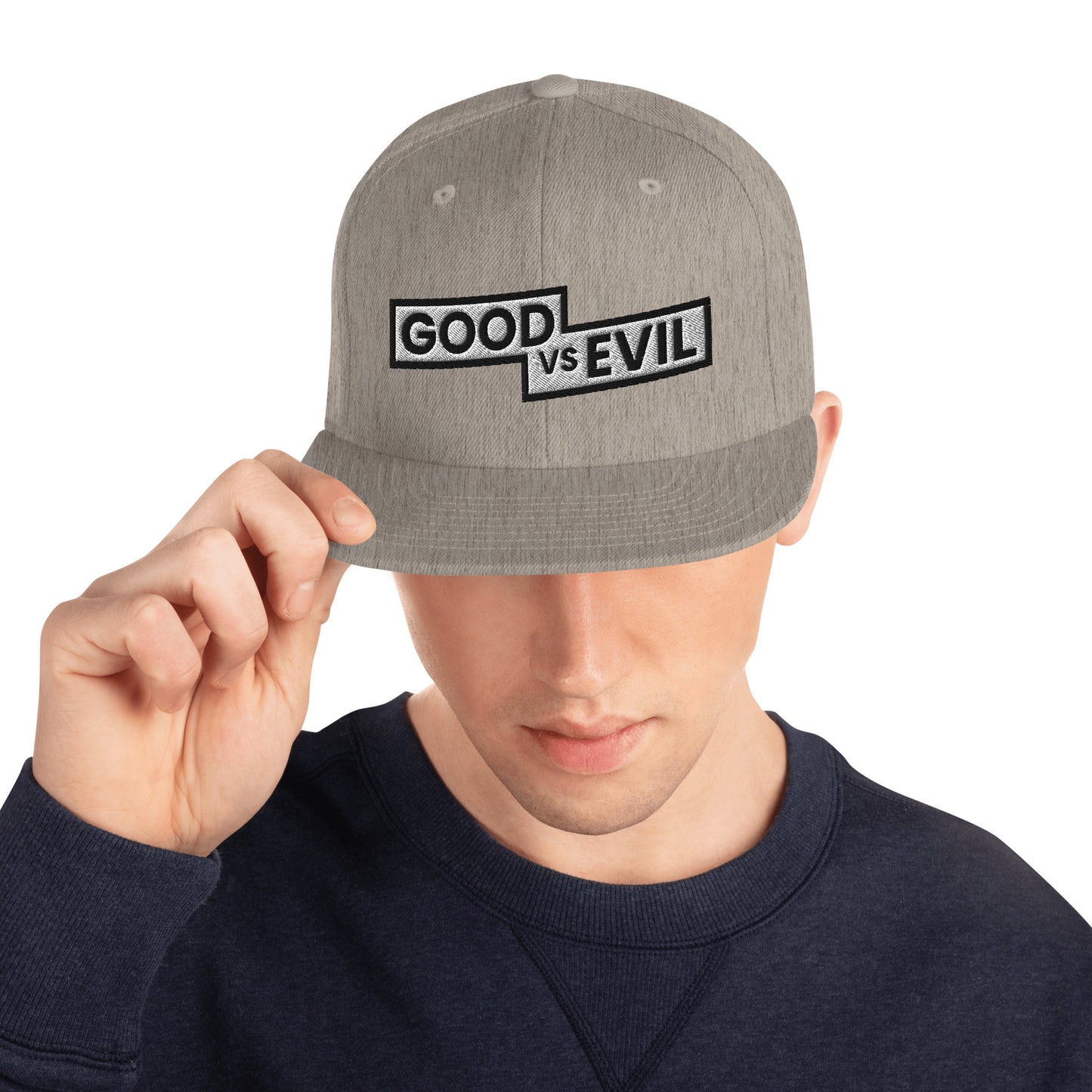 "Good vs Evil" Snapback Hat