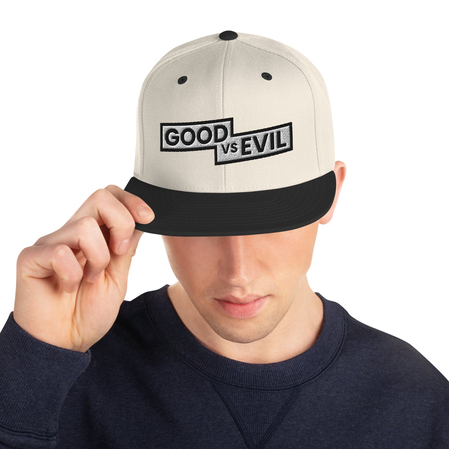 "Good vs Evil" Snapback Hat