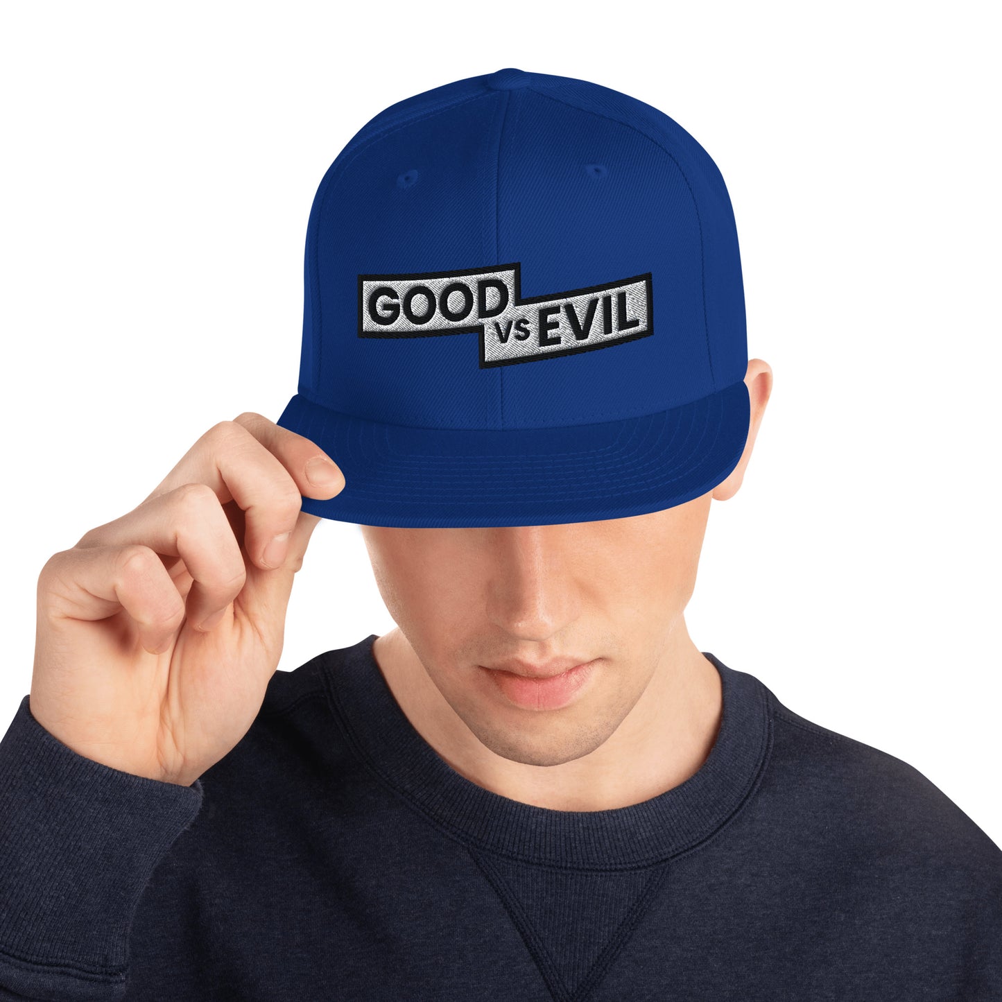 "Good vs Evil" Snapback Hat