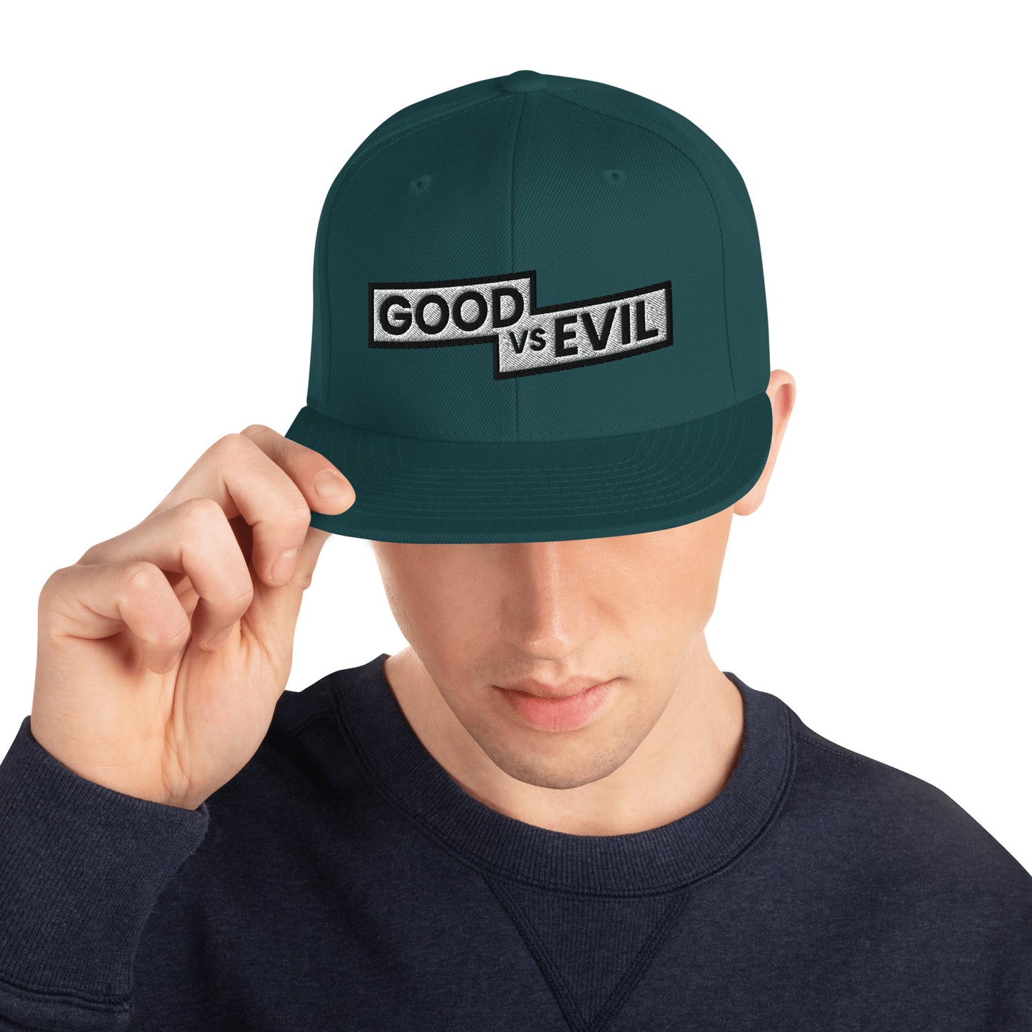 "Good vs Evil" Snapback Hat