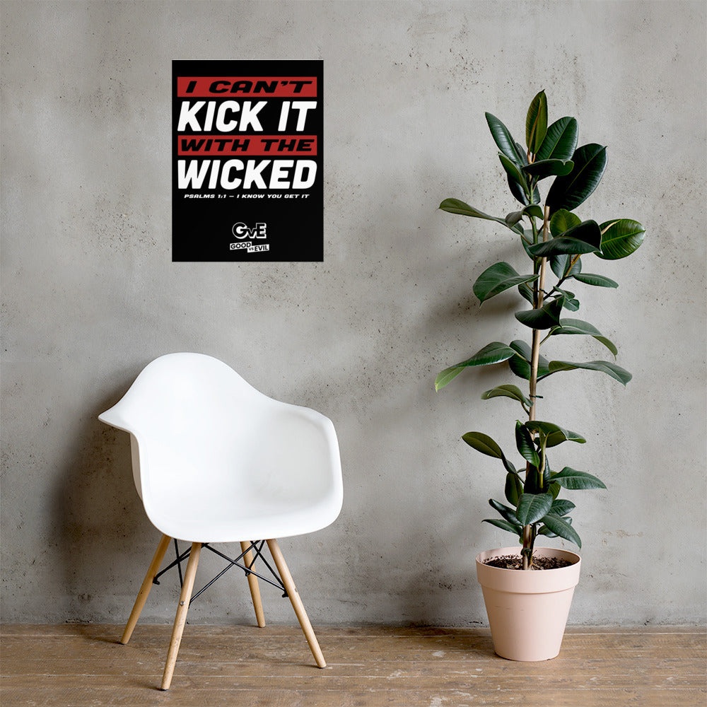 "Can't Kick It" Poster