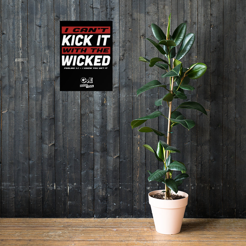 "Can't Kick It" Poster