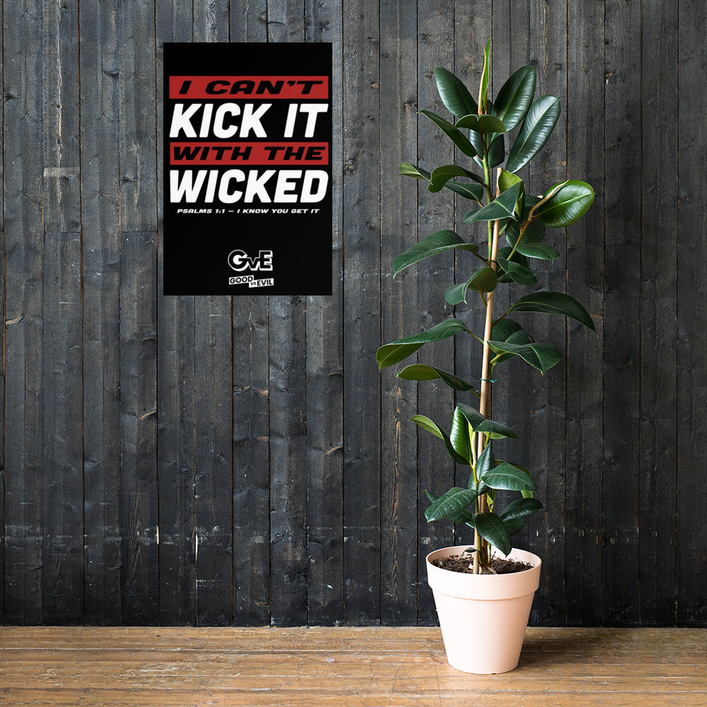 "Can't Kick It" Poster