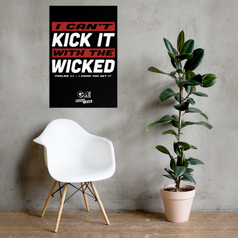 "Can't Kick It" Poster