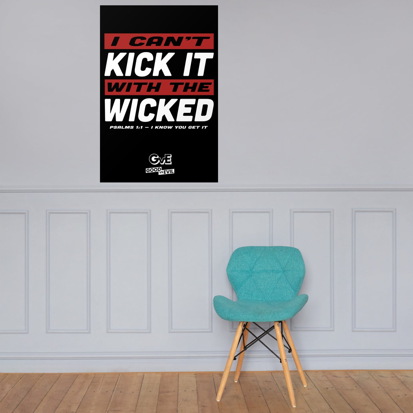 "Can't Kick It" Poster