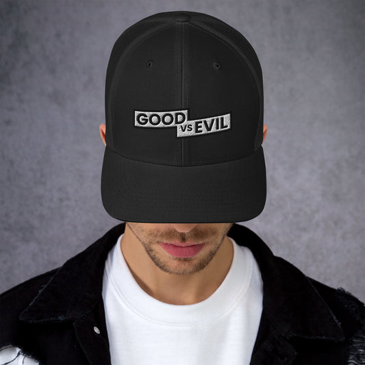 "Good vs Evil" Trucker Cap