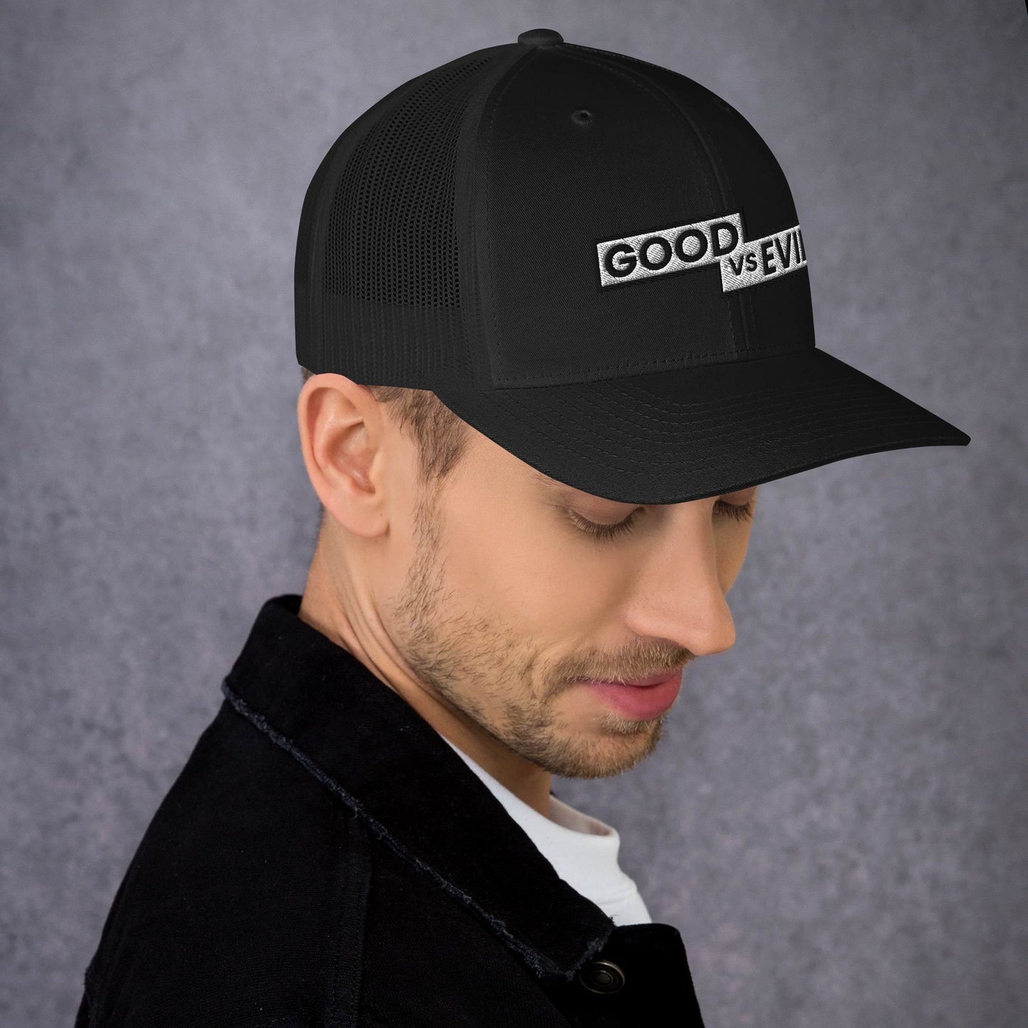 "Good vs Evil" Trucker Cap