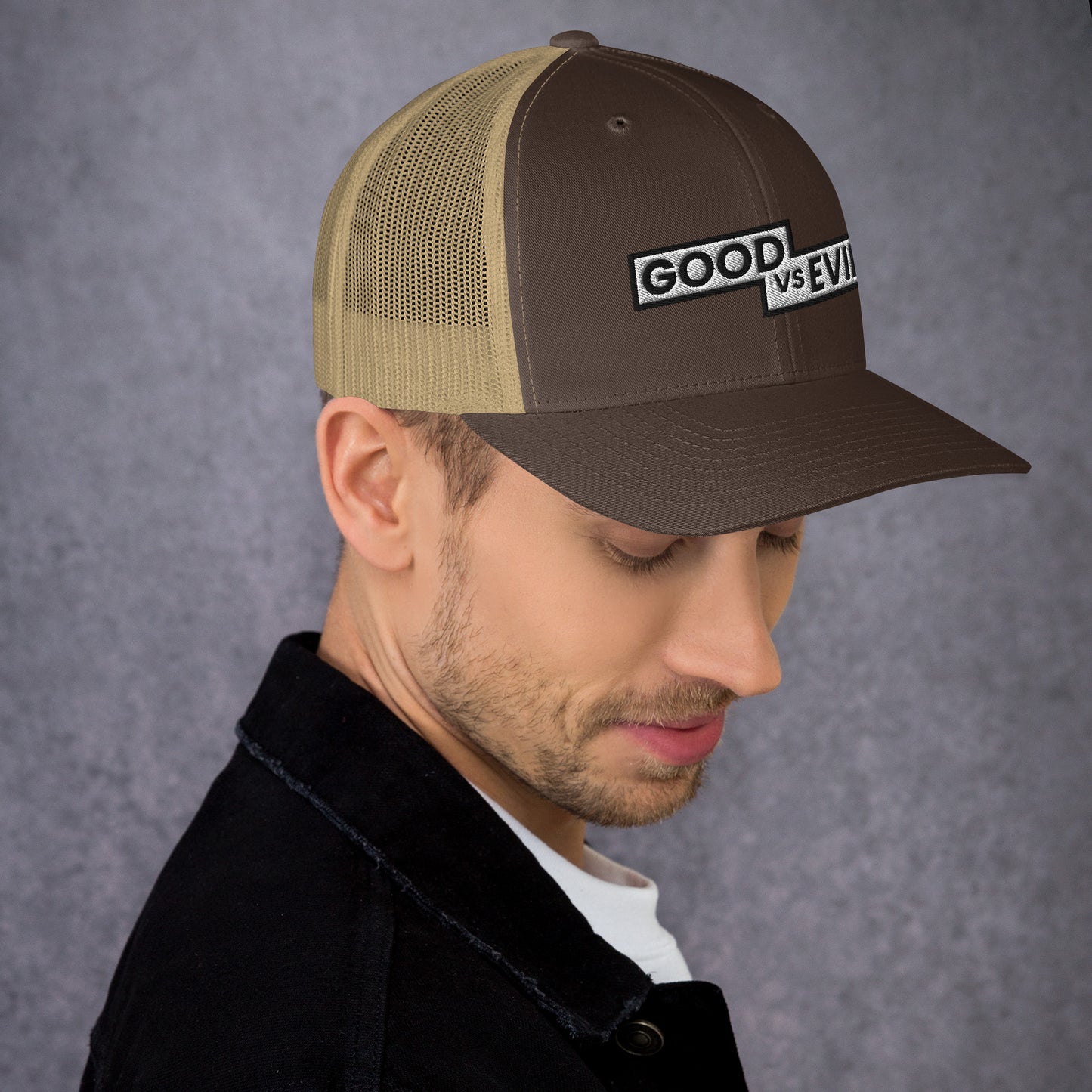 "Good vs Evil" Trucker Cap