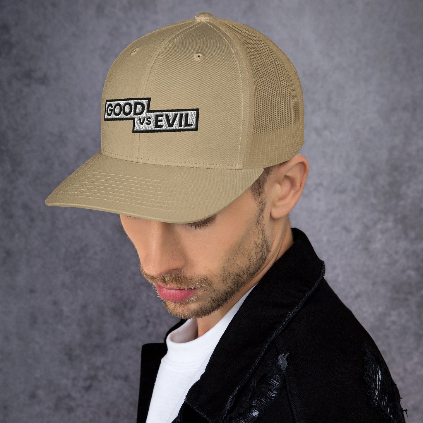 "Good vs Evil" Trucker Cap