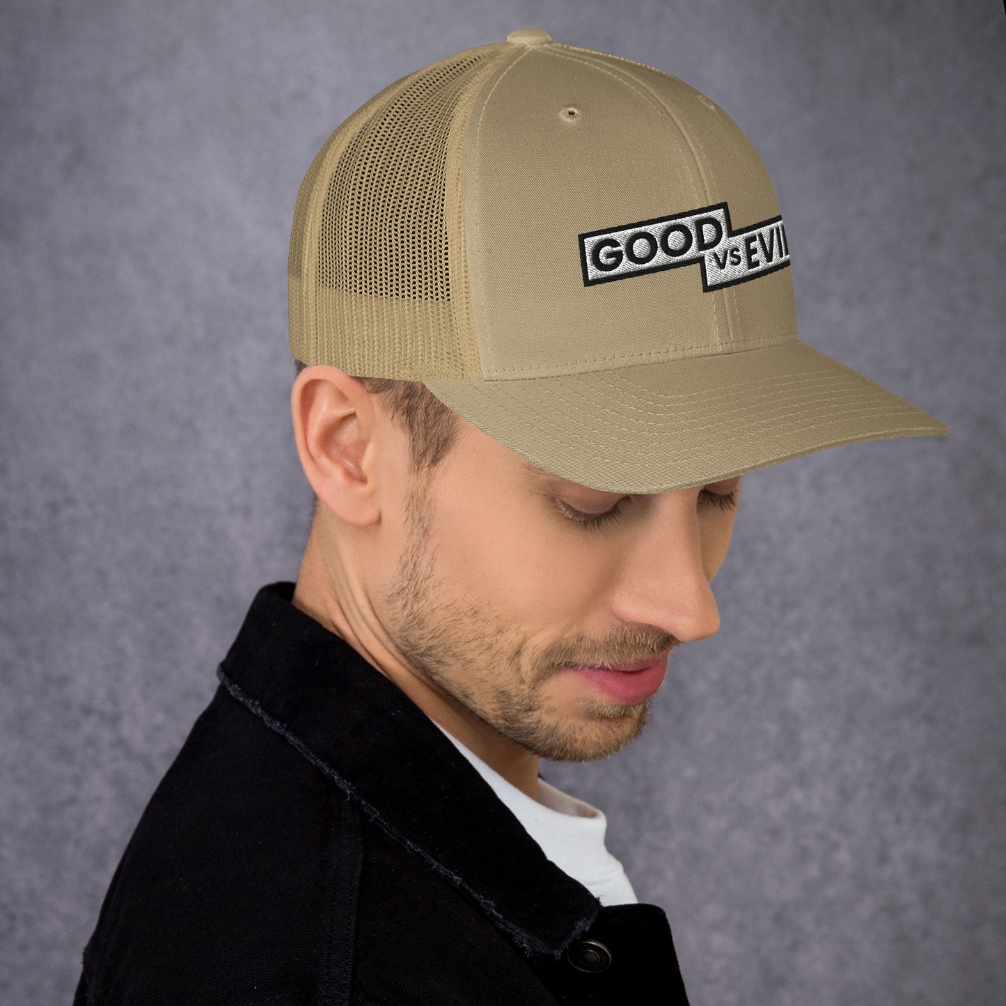 "Good vs Evil" Trucker Cap