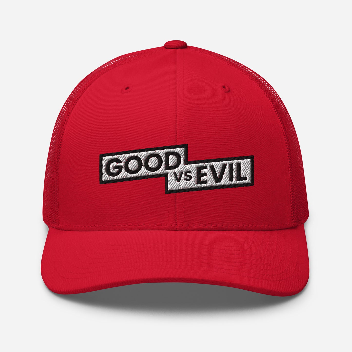 "Good vs Evil" Trucker Cap