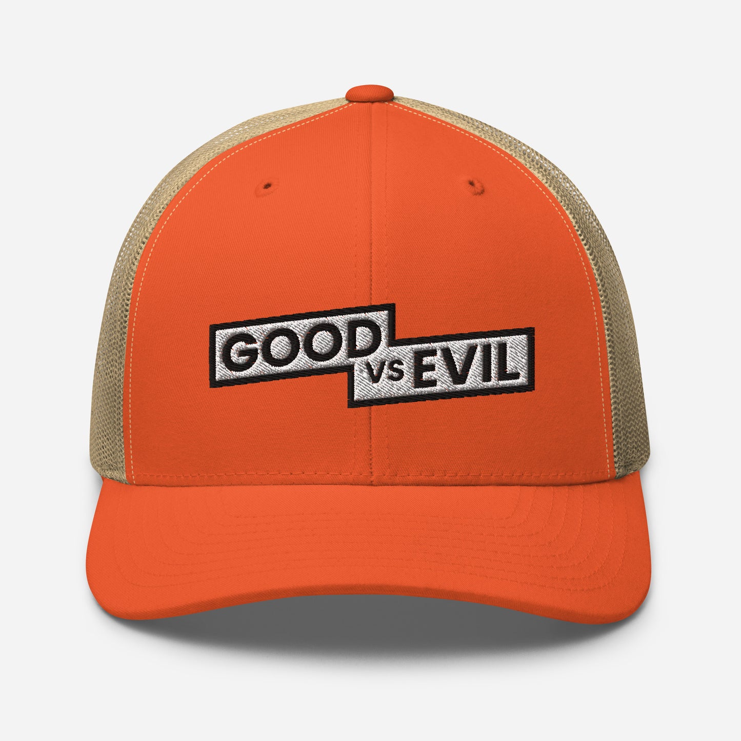 "Good vs Evil" Trucker Cap