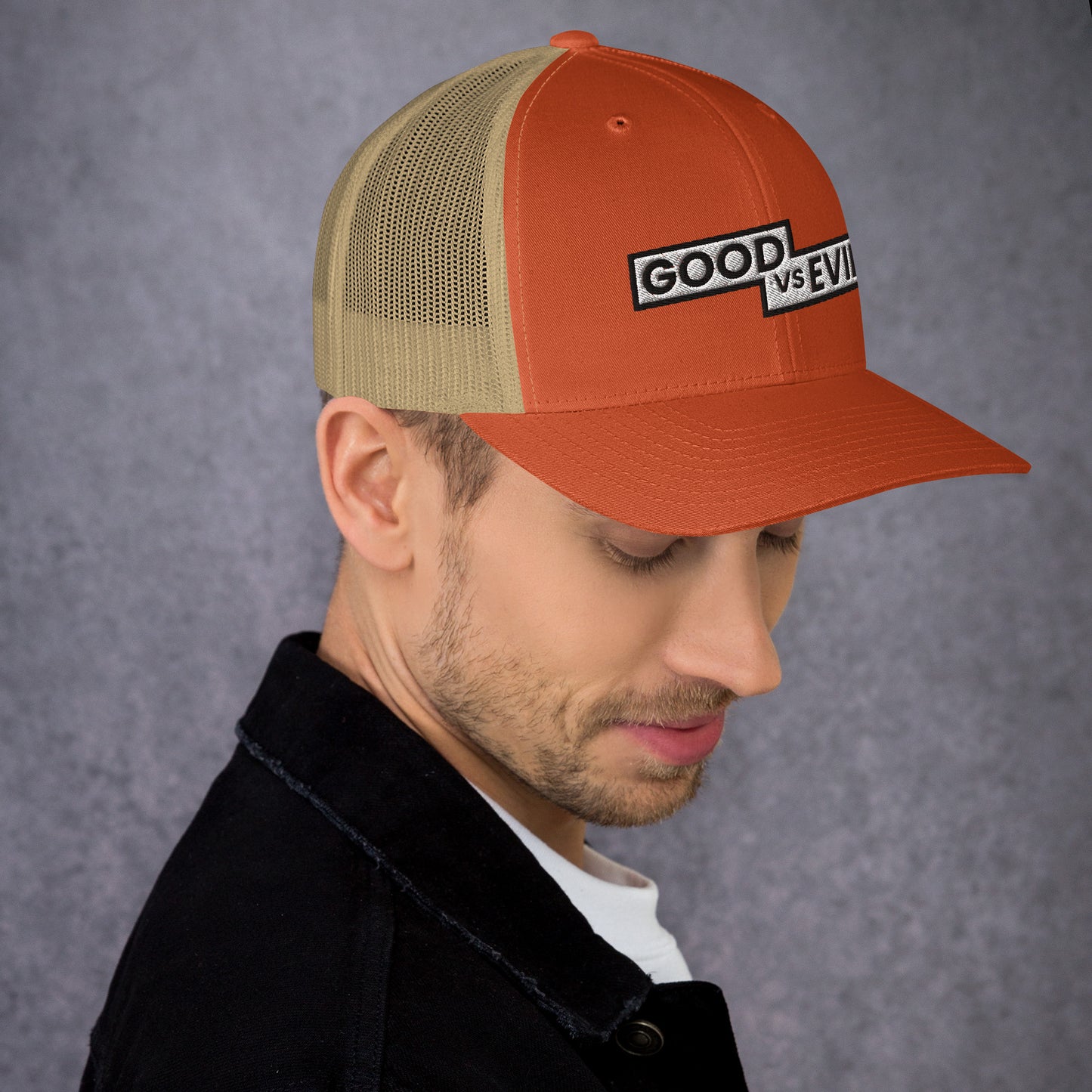 "Good vs Evil" Trucker Cap