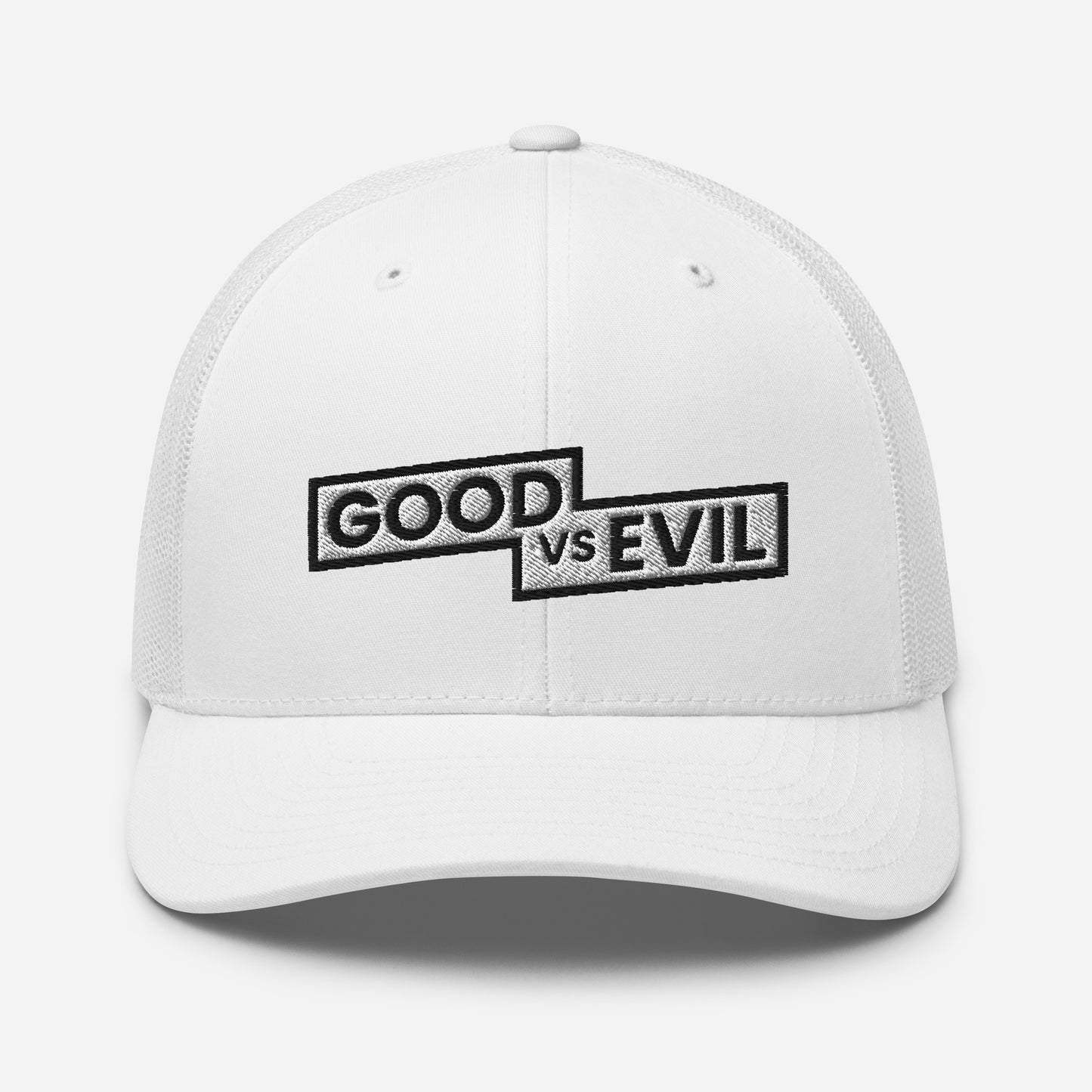 "Good vs Evil" Trucker Cap