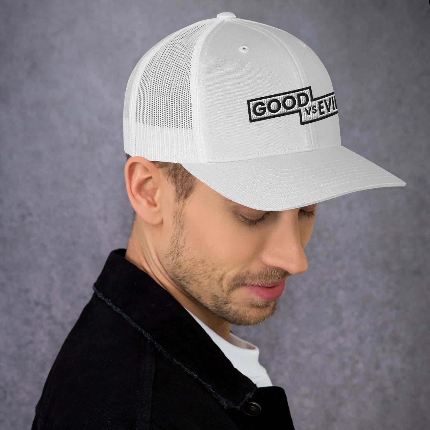 "Good vs Evil" Trucker Cap