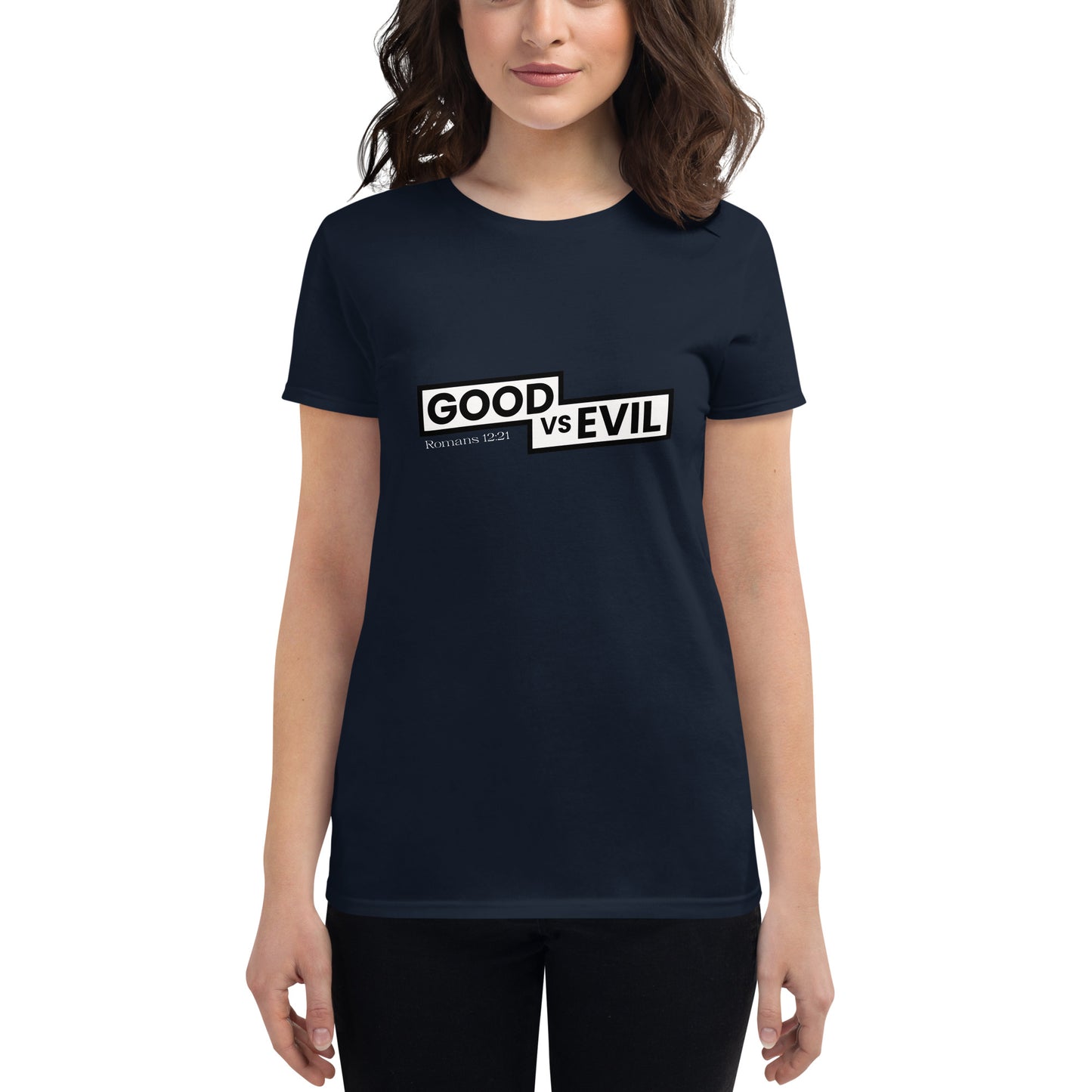 "Good vs Evil" Women's short sleeve t-shirt